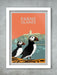 Farne Islands Puffin poster print