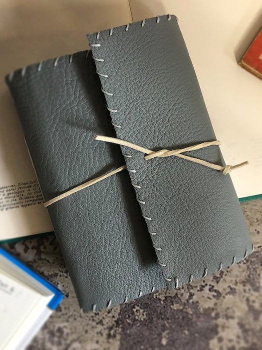 Handmade in Cumbria - Leather Notebooks Gift The Northern Line 