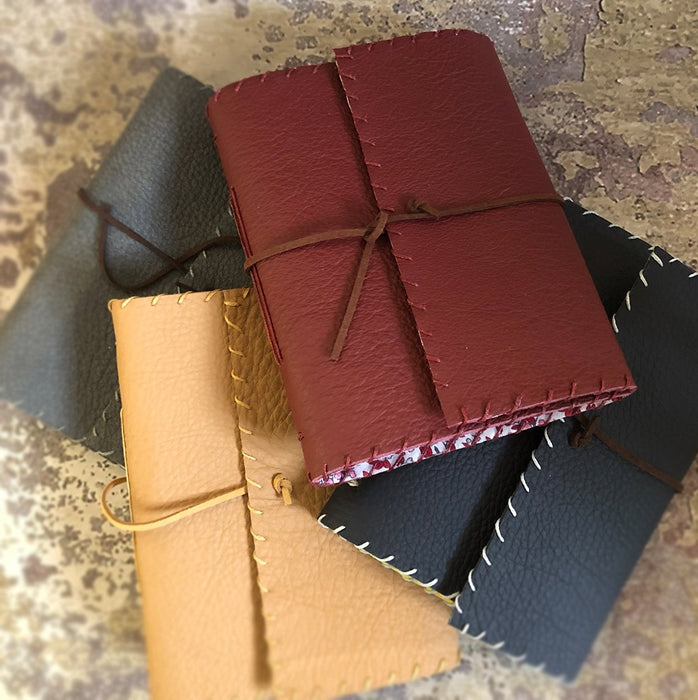 Handmade in Cumbria - Leather Notebooks Gift The Northern Line 