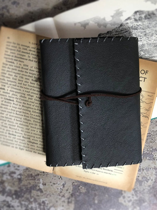 Handmade in Cumbria - Leather Notebooks Gift The Northern Line 