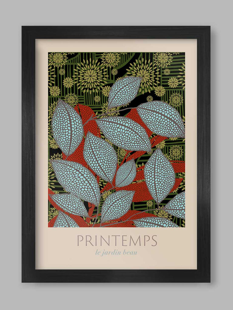 Buy East End Prints Leaf Pattern Unframed Wall Print - A3