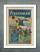 Everton retro style football poster print