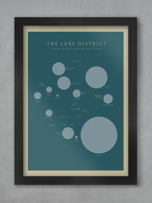 The Lakes - Lake District Print Posters The Northern Line 